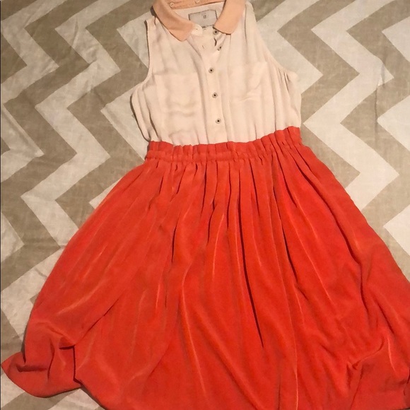 Anthro dress size 00 with pockets - Picture 5 of 8